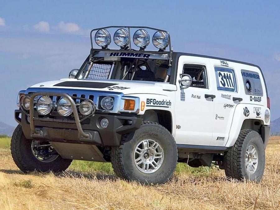 Hummer H3 Race Truck Driven by Rod Hall '2005